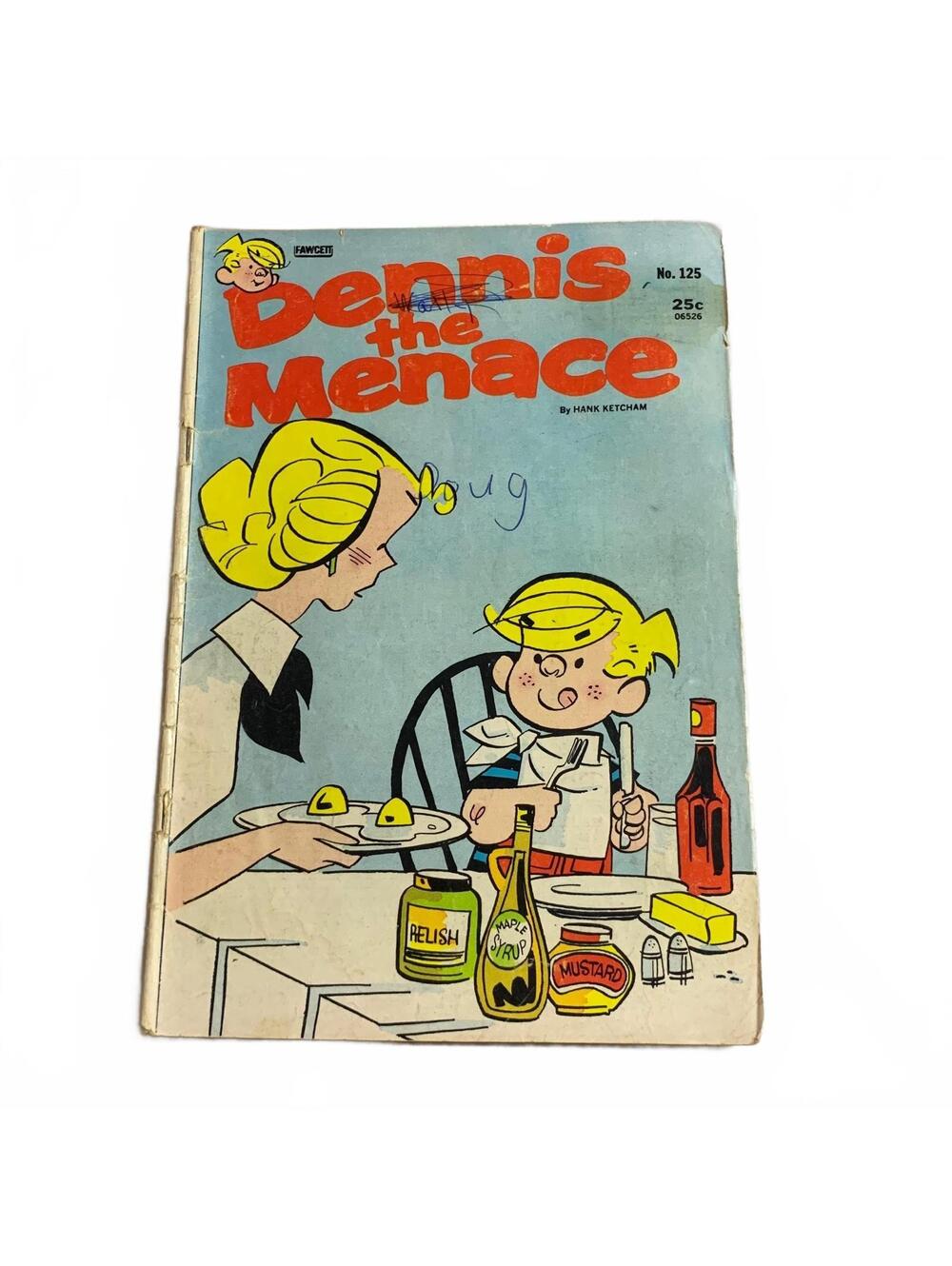 Dennis the Menace #125 Fawcett Vintage Single Issue Comic Book Hank